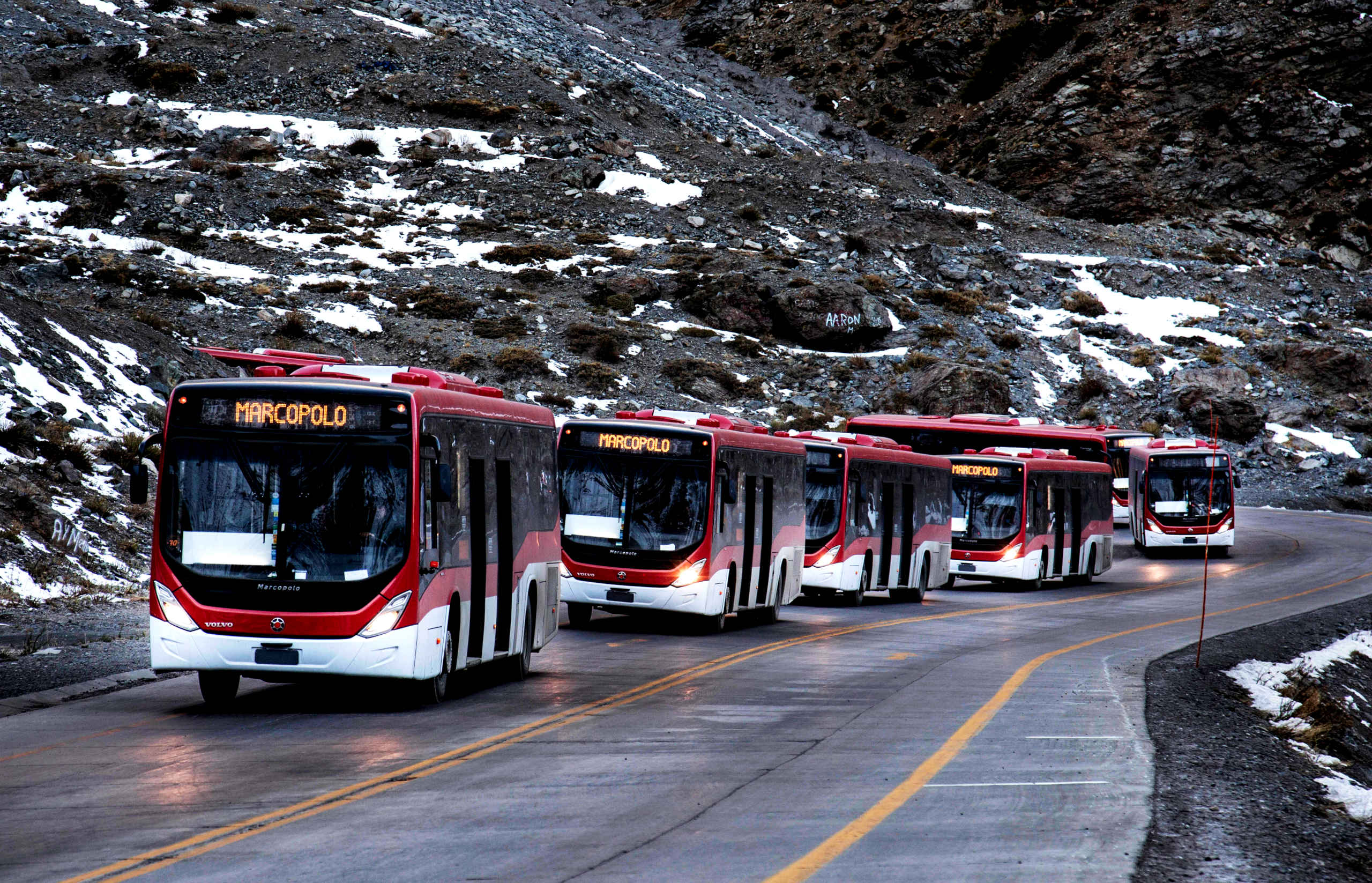 ônibus marcopolo Volvo