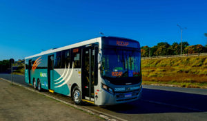 ônibus em circulação