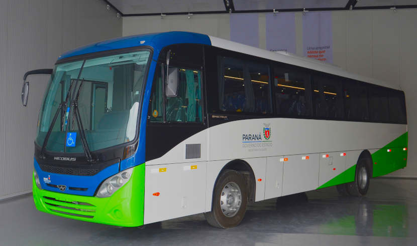 Paraná recebe ônibus