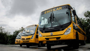 Queda no mercado de ônibus escolares