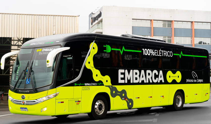 ônibus elétrico curitiba